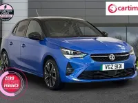 Used Vauxhall Corsa-e SRi 100 kW (136 HP) 2021 Blue Hatchback