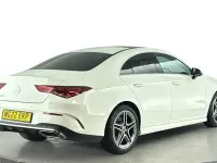 Used Mercedes CLA250 AMG line 224 HP (164 kW) 2022 White Coupe