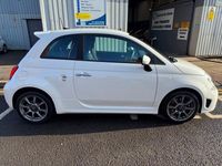 Used Abarth 595 145 HP (106 kW) 2017 White Hatchback