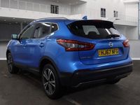 Used Nissan Qashqai N-Connecta 2017 Vivid blue SUV