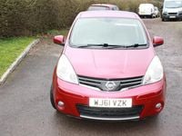 Used Nissan Note N-TEC 2011 Red MPV