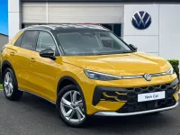 New VW T-Roc Style 2026 Yellow SUV