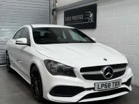 Usado Mercedes CLA180 AMG line 2018 Branco Sedan