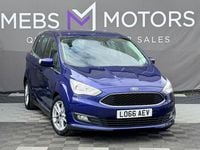 Used Ford Grand C-Max Zetec 120 HP (88 kW) 2016 Blue MPV