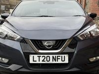 Usado Nissan Micra N-TEC 101 HP (74 kW) 2020 Cinzento Citadino