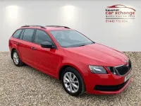 Used Skoda Octavia 115 HP (84 kW) 2017 Red Estate