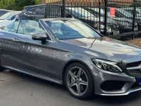 Used Mercedes C250 AMG Line Premium Plus 204 HP (150 kW) 2017 Grey Cabriolet
