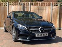 Used Mercedes CLS220 AMG line 177 HP (130 kW) 2015 Black Coupe