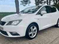 Used Seat Ibiza 85 HP (62 kW) 2014 White Hatchback