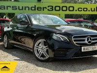 Used Mercedes E220 AMG line 194 HP (142 kW) 2017 Black Sedan