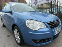 Used VW Polo Match 70 HP (51 kW) 2008 Blue Hatchback