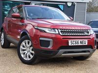 Used Land Rover Range Rover evoque SE 150 HP (110 kW) 2017 Red Estate