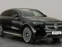 Used Mercedes EQC400 AMG line 300 kW (408 HP) 2021 Black SUV