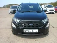Used Ford Ecosport ST-Line 125 HP (91 kW) 2018 Black SUV