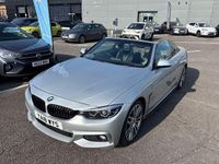 Used BMW 420 M Sport 184 HP (135 kW) 2018 Silver Cabriolet