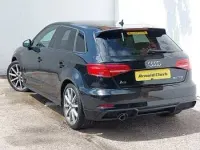 Used Audi A3 Black Edition 116 HP (85 kW) 2019 Black Sedan