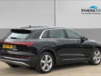 Używany Audi e-tron Advanced 230 kW (313 KM) 2021 Czarny SUV