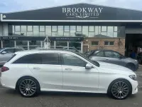 Used Mercedes C250 AMG Line Premium 2017 White Estate