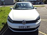 Begagnad VW Golf VII Match 2012 Vit Halvkombi