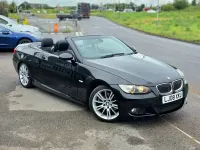 Used BMW 325 Cabriolet M Sport 2008 Black Cabriolet