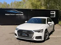 Used Audi A6 S-Line 204 HP (150 kW) 2018 White Sedan