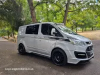 Used Ford Transit Custom Limited 170 HP (125 kW) 2017 Silver Van