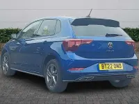 Used VW Polo R-line 95 HP (69 kW) 2022 Blue Hatchback