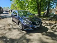 Used Mercedes E220 SE 177 HP (130 kW) 2015 Blue Sedan