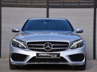 Used Mercedes C220 AMG line 170 HP (125 kW) 2017 Silver Sedan