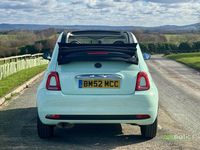 Used Fiat 500C Pop 69 HP (50 kW) 2016 Green Cabriolet