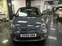 Used Fiat 500 Lounge 69 HP (50 kW) 2018 Grey Hatchback