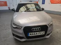Used Audi A1 S-Line 120 HP (88 kW) 2014 Silver Hatchback