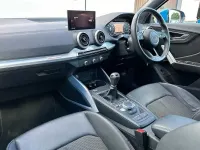 Used Audi Q2 S-Line 150 HP (110 kW) 2021 Turbo blue SUV