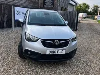 Used Vauxhall Crossland X 81 HP (59 kW) 2018 Silver SUV