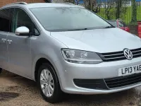 Usado VW Sharan SE 140 HP (102 kW) 2013 Prateado Monovolume