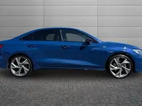 Used Audi A3 Black Edition 150 HP (110 kW) 2025 Blue Sedan
