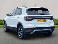 Used VW T-Cross Black Edition 95 HP (69 kW) 2023 White SUV