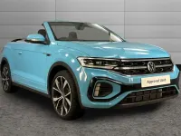 New VW T-Roc Cabriolet R-line 147 HP (108 kW) 2025 Blue Cabriolet