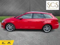 Used Seat Leon FR 2017 Red Estate