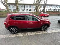 Used Nissan Qashqai N-TEC 117 HP (86 kW) 2013 Red SUV