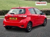 Used Toyota Yaris Hybrid 2019 Red Hatchback