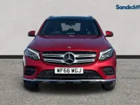 Used Mercedes GLC220 AMG Line Premium 170 HP (125 kW) 2019 Red SUV