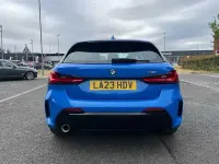 Used BMW 118 M Sport 136 HP (100 kW) 2023 Blue Hatchback