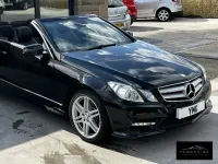 Used Mercedes E220 2013 Black Cabriolet