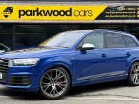 Used Audi SQ7 Performance 435 HP (319 kW) 2017 Blue SUV