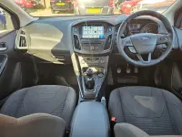 Used Ford Focus Titanium 125 HP (91 kW) 2017 Blue Hatchback