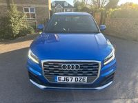 Używany Audi Q2 S-Line 150 KM (110 kW) 2017 Niebieski SUV