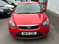 Used Ford Focus Zetec 2010 Red Hatchback