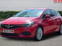 Used Vauxhall Astra Elite 145 HP (106 kW) 2020 Red Hatchback