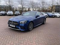 Used Mercedes E300 AMG Line Premium 254 HP (186 kW) 2022 Blue Coupe